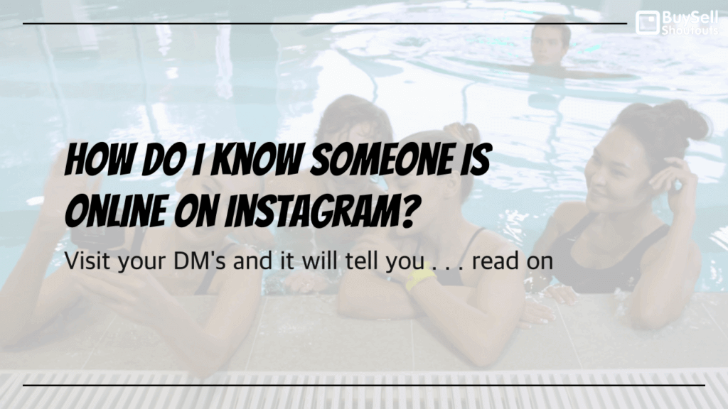 How do I know someone is online on social media?